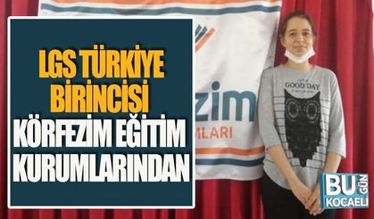 LGS Türkiye Birincisi Körfezim Eğitim Kurumlarından